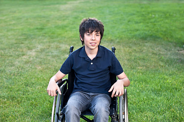 istock Disabled Teen Portrait 485947795