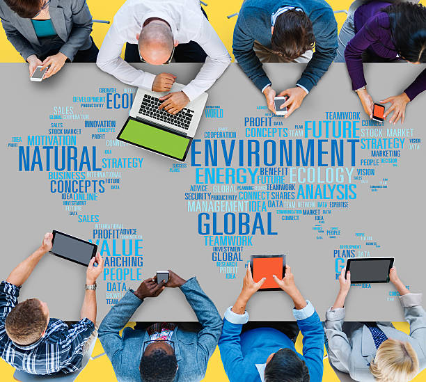 istock Environment Natural Sustainability Global World Map Concept 485948172