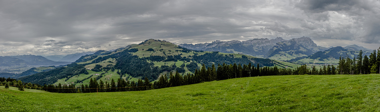 Once again a panorama created from the Hirschberg.