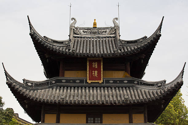 istock Old Chinese temple in Shanghai 485949548