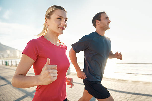 istock Couples that workout together are happy together 485954388