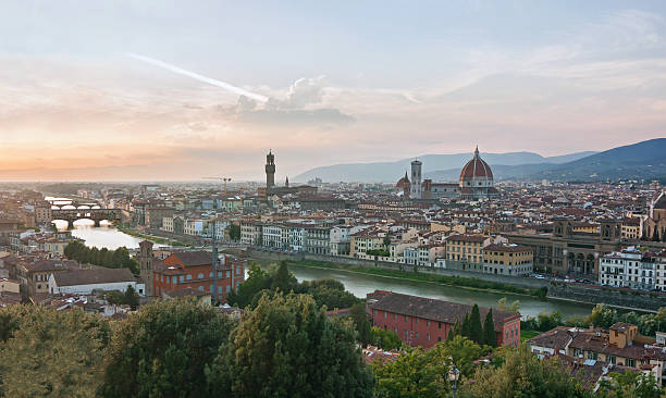 istock Panoramic view of Florence  - Tuscany, italy 485959962