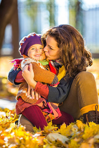 istock Mother and daughter in the park 485963152