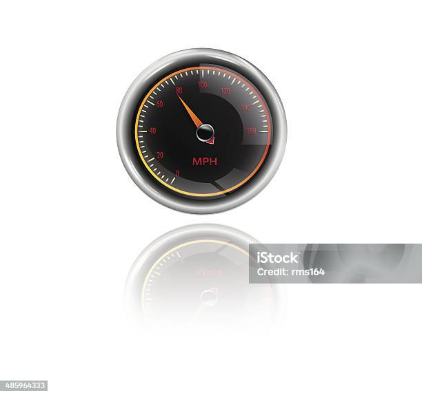 Speedometr Stock Illustration - Download Image Now - Car, Dashboard - Vehicle Part, Gasoline