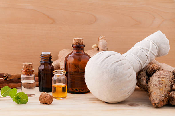 istock Spa Essential Oil - Natural Spas Ingredients for aroma aromather 485965276