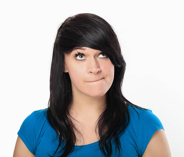 istock Worried Young Woman Portrait. 485965497