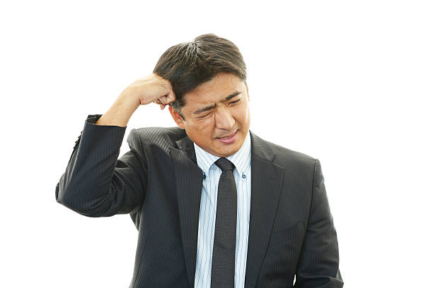 istock Frustrated Asian businessman 485966489