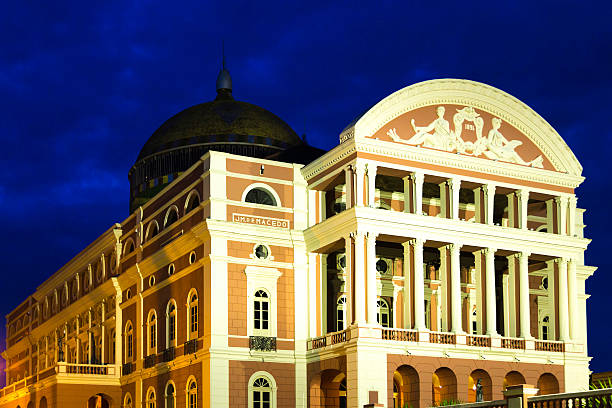 istock The Amazon Theatre in Manaus, Brazil 485966955