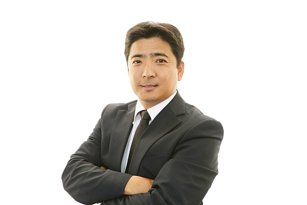 istock Smiling Asian businessman 485969447