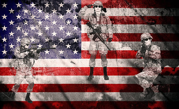 istock soldiers with rifle 485976856