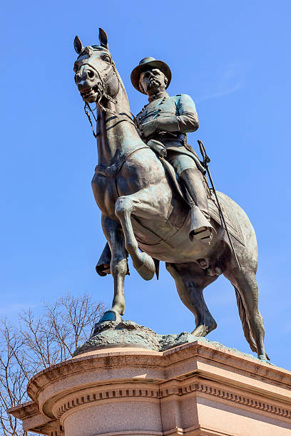 General Winfield Scott Hancock Statue Civil War Memorial Washington DC