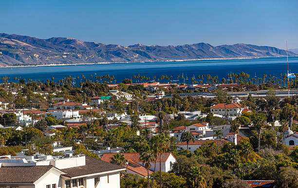 istock Buildings Coastline Pacific Ocean Santa Barbara California 485979025