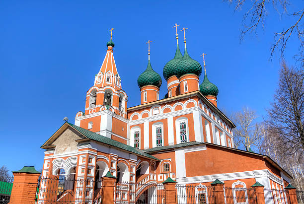 istock Archangel Michael church. Yaroslavl, Russia 485979717
