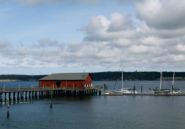 istock Old Pier At Coupeville Washington 485979813