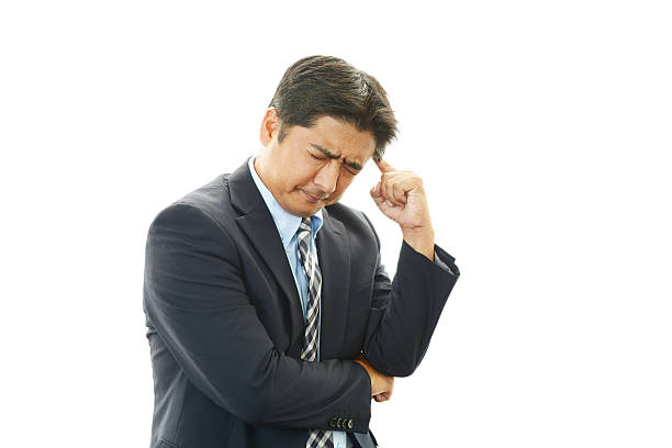 istock Frustrated Asian businessman 485980335