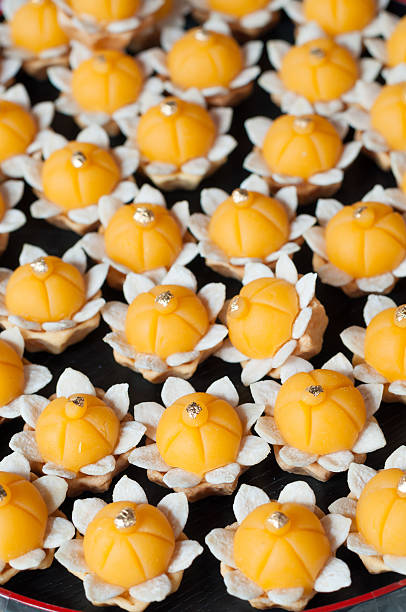 istock Kanom jamongkut, Thai dessert 485980469