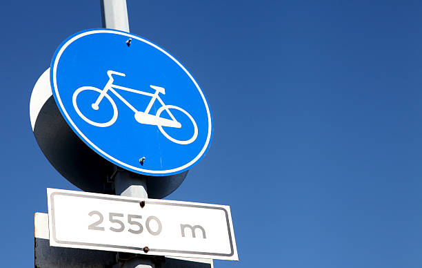 istock Bike sign - stock image 485981401