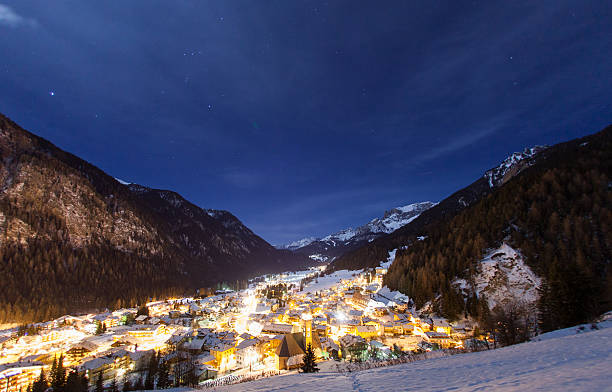 istock Campitello di Fassa at the evening 485981564