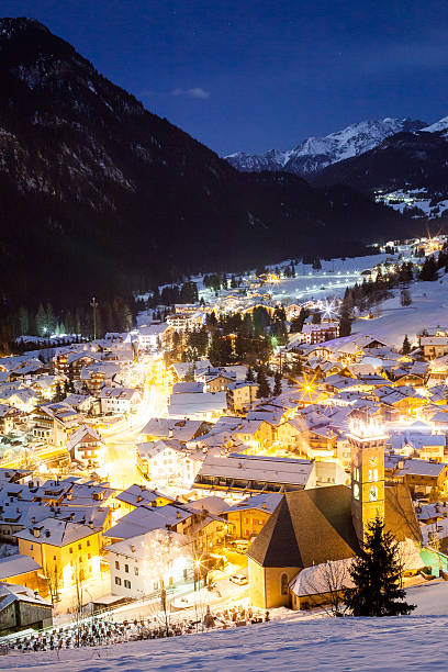 istock Campitello di Fassa at the evening 485981576