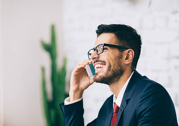 istock Businessman on the phone 485981770