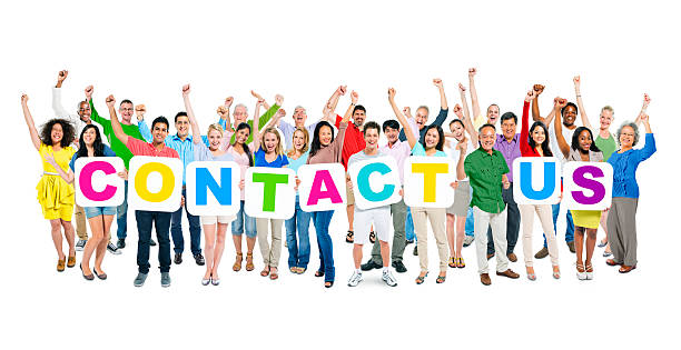 istock Multi-Ethnic Group Of Arms Outstretched People Holding Cardboard 485982591