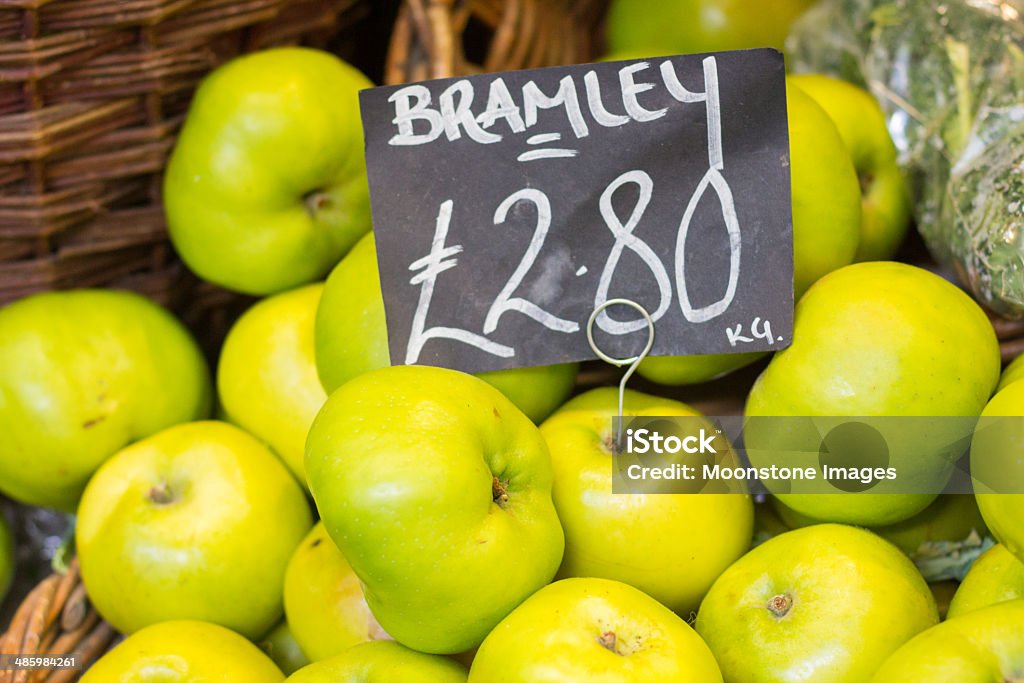 Bramley pommes de Borough Market, à Londres - Photo de Aliment libre de droits