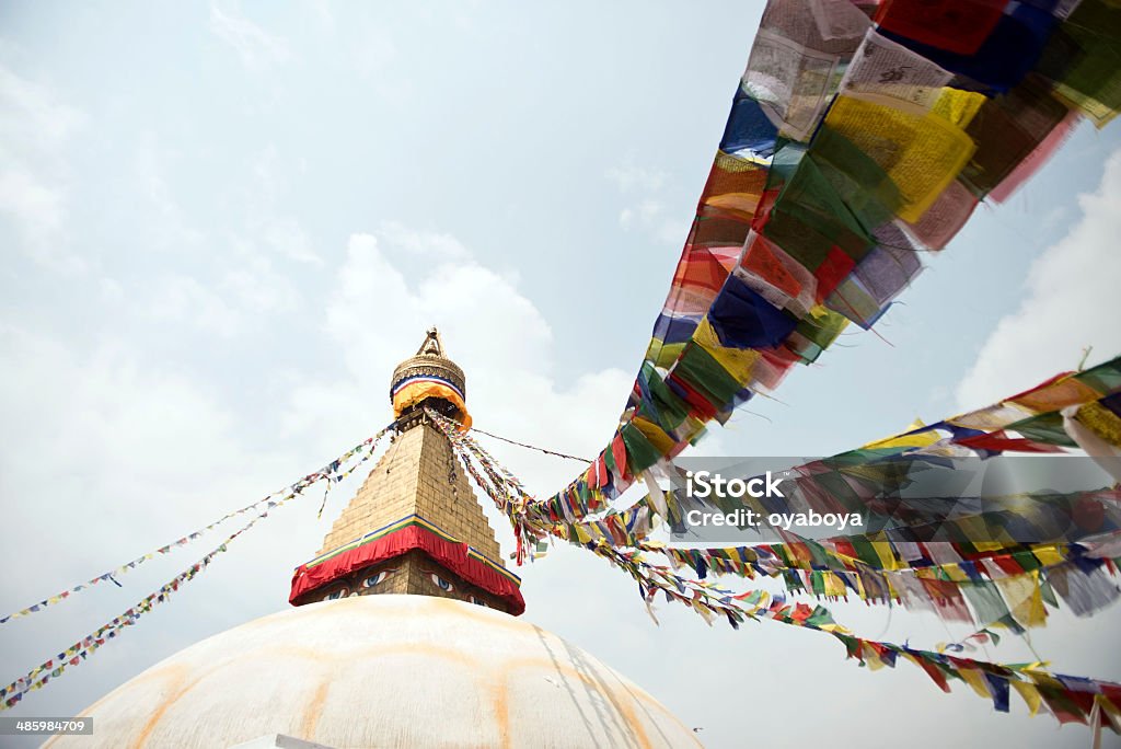 Swayambhunath Stupa - Zbiór zdjęć royalty-free (Azja)