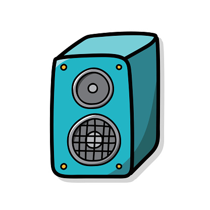 Stereo Doodle Stock Illustration - Download Image Now - 2015, Doodle,  Drawing - Activity - iStock