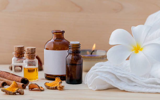 istock Spa Essential Oil - Natural Spas Ingredients for aroma aromather 485999302