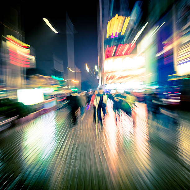 istock abstract business life at night 485999871