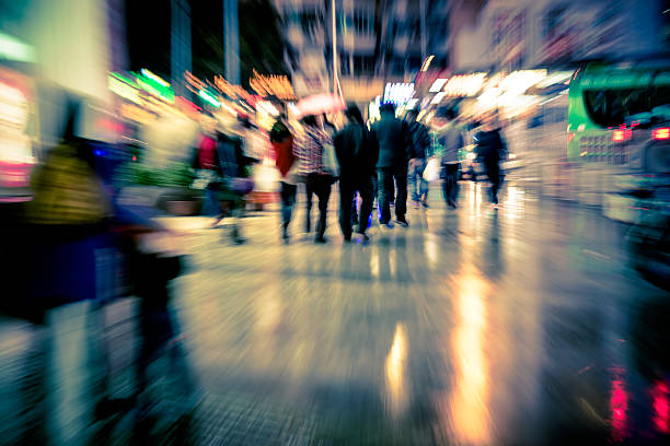 istock abstract business life at night 486000203