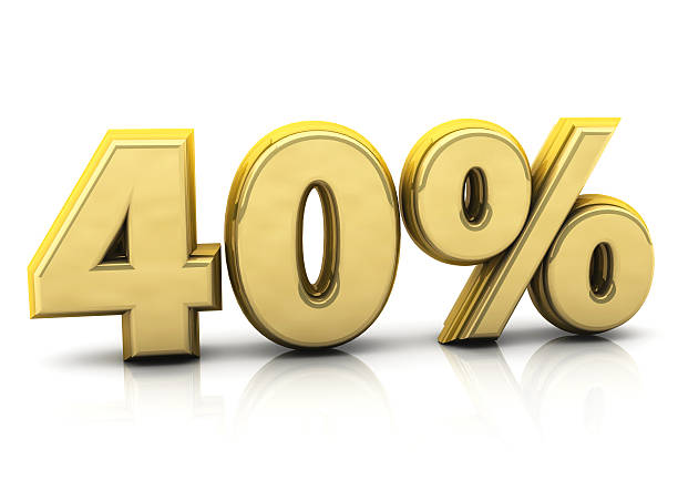 istock Forty percent gold 486001399