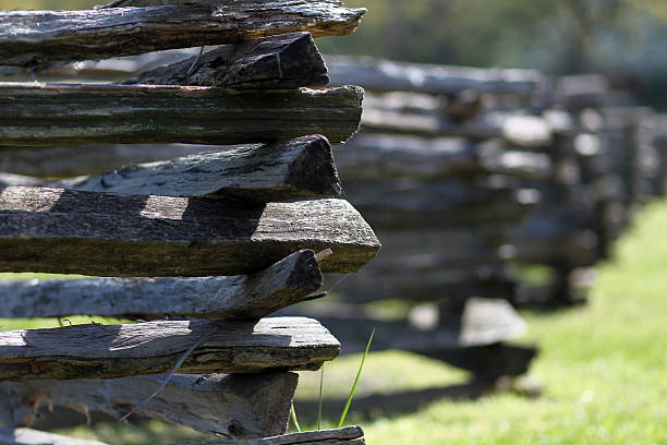istock Rustic Wooden Fence 486001559