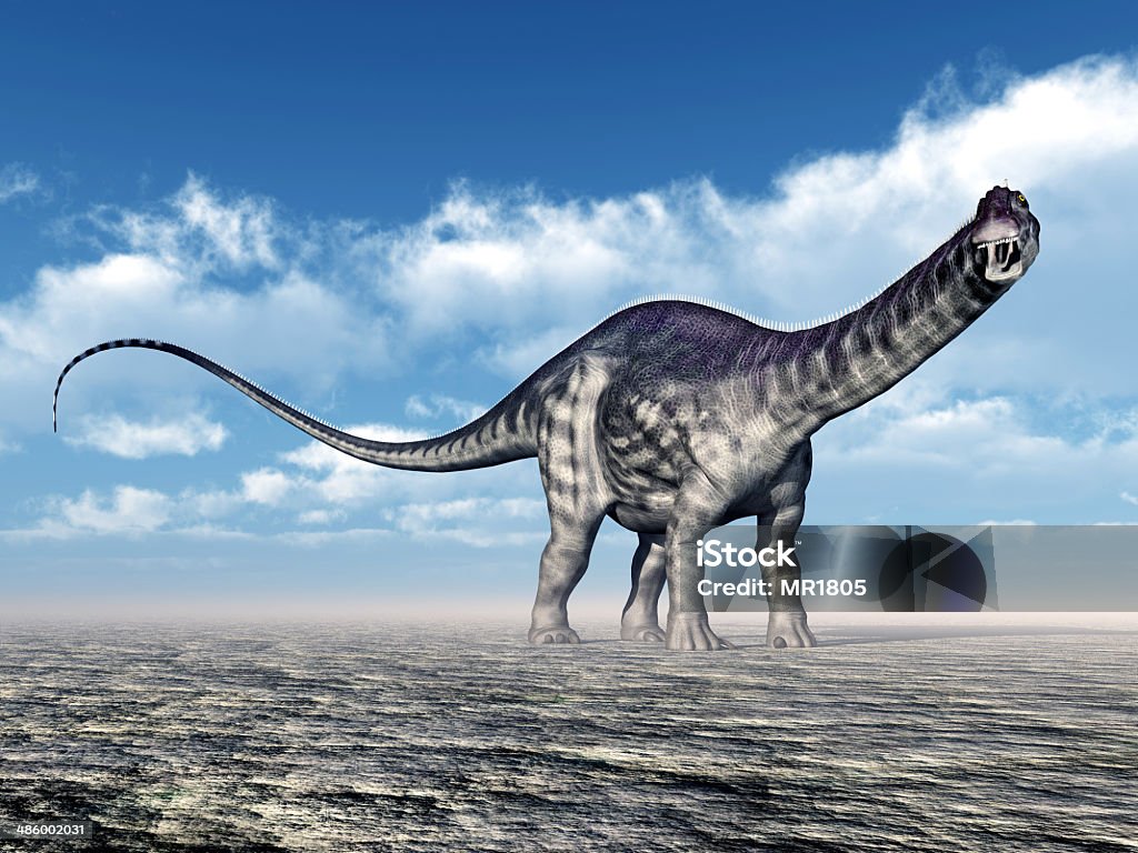 Dinosaur Apatosaurus - Lizenzfrei Brontosaurus Stock-Foto
