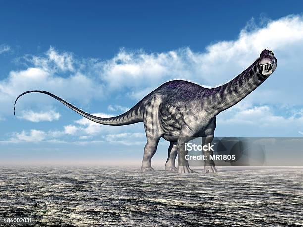 Dinosaur Apatosaurus Stockfoto und mehr Bilder von Brontosaurus - Brontosaurus, Dinosaurier, Ausgestorbene Tierart