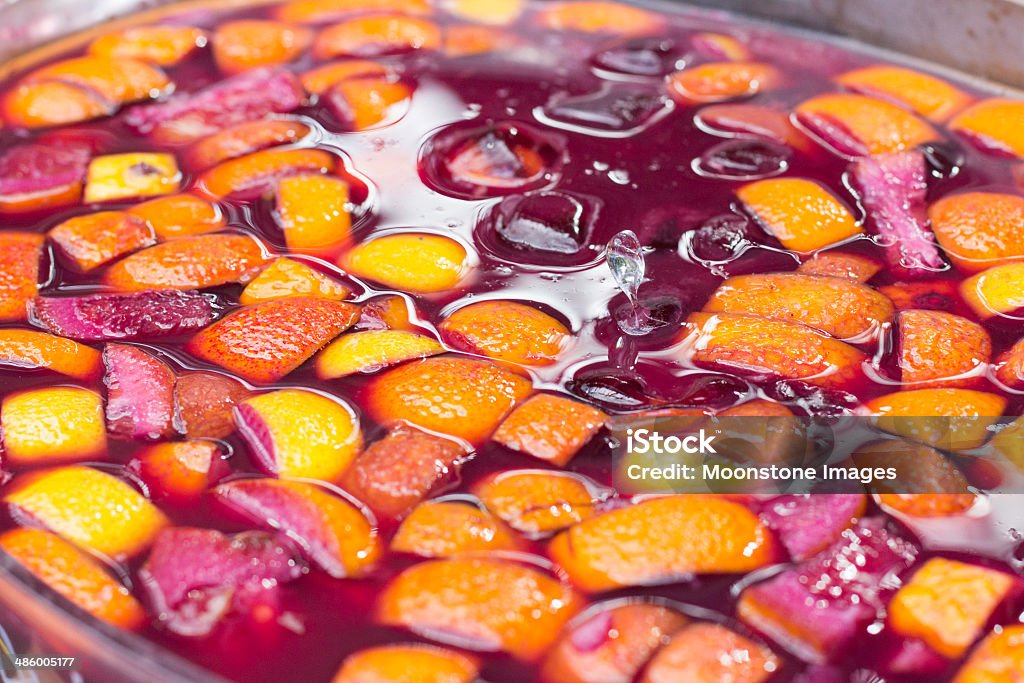 Sangria no bairro natal mercado, Londres - Royalty-free Taça de Ponche Foto de stock