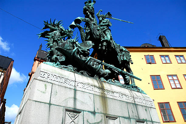 istock Monument in Old Stockholm 486007586