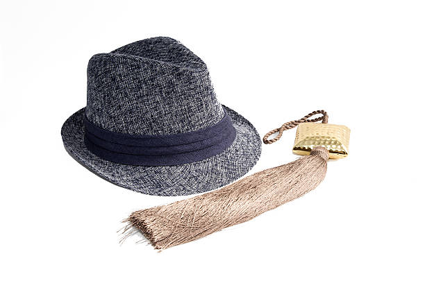 istock Set of various clothes and accessories  on white 486018330