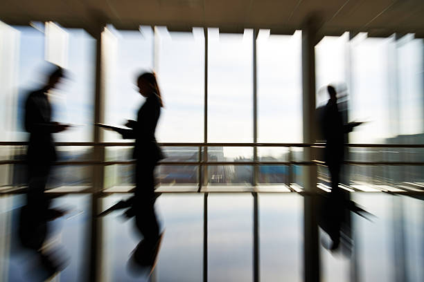istock Business people in lobby 486021053
