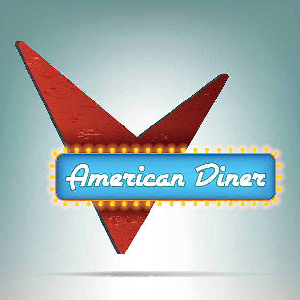 illustrazioni stock, clip art, cartoni animati e icone di tendenza di american cena di - small town america