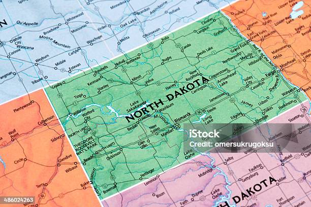 Северная Дакота — стоковые фотографии и другие картинки Северная Дакота - Северная Дакота, Карта, Фарго - Северная Дакота