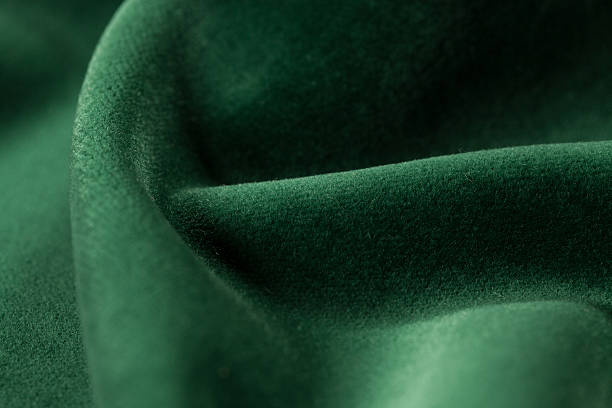 green velvet fabric