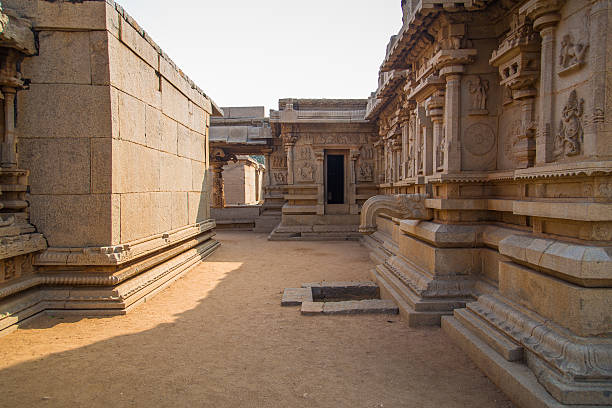 Ruins of Hampi, a UNESCO World Heritage Site, India.