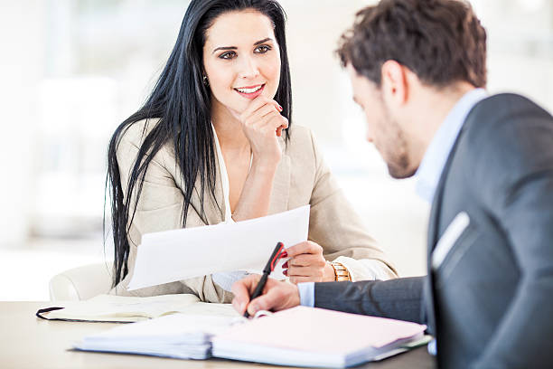 istock Business Coworkers meeting 486033022