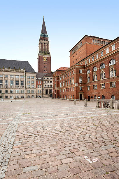 Witten city in Germany. Town Hall (Rathaus).