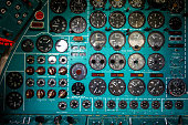 Soviet bomber instrument panel