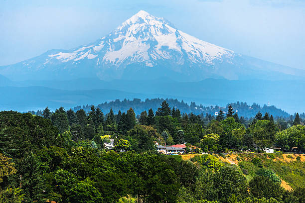 Mount Hood from Portland