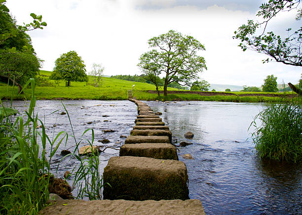 passo pedras - lancashire imagens e fotografias de stock