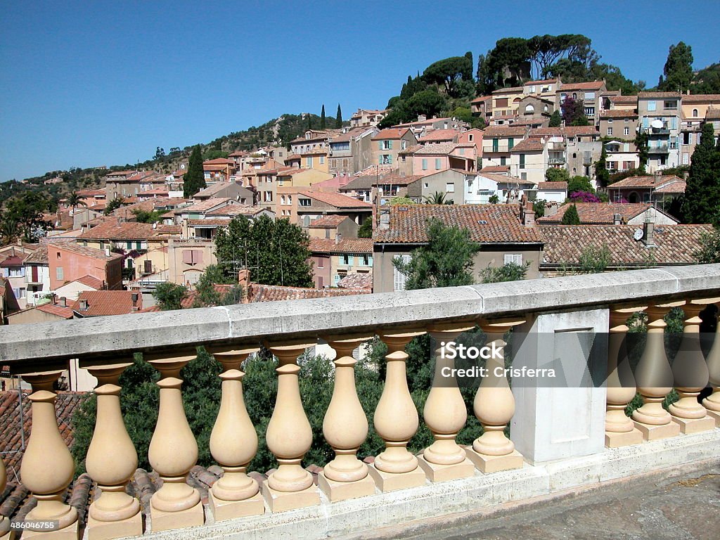 Bormes Les Mimosa, Francia - Foto stock royalty-free di Albero