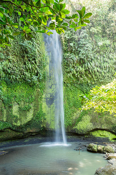 Tomohon Selatan waterfall in Sulawesi, Manado, Indonesia